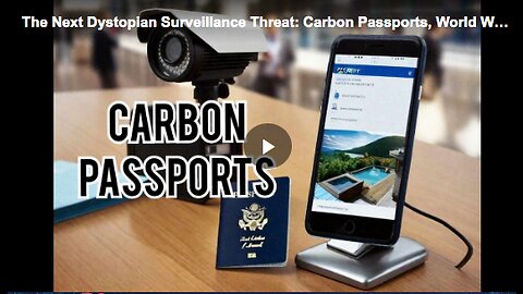 How digital carbon passports can be the next dystopian surveillance threat.