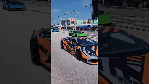 Supercars Roll Out At Miami Homestead Speedway! #shorts