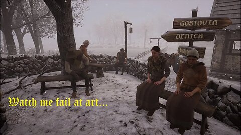 Watch me fail at being artistic - Medieval Dynasty - 10th Winter