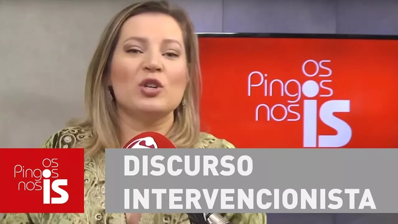 Joice: Discurso intervencionista ganha força. Brasil chegou ao limite!