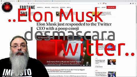 ELON MUSK desmascara CEO DO TWITTER e MÍDIA TRADICIONAL com uma incrível INVERTIDA