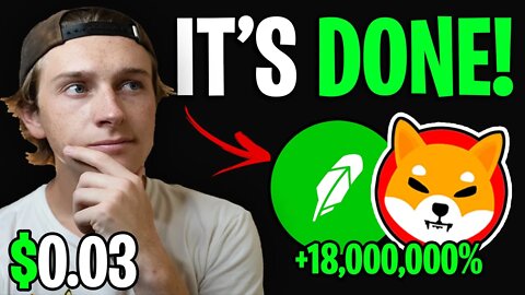 ROBINHOOD HUGE SURPRISE FOR SHIBA INU COIN 🔥 SHIB PRICE PREDICTION 🚨