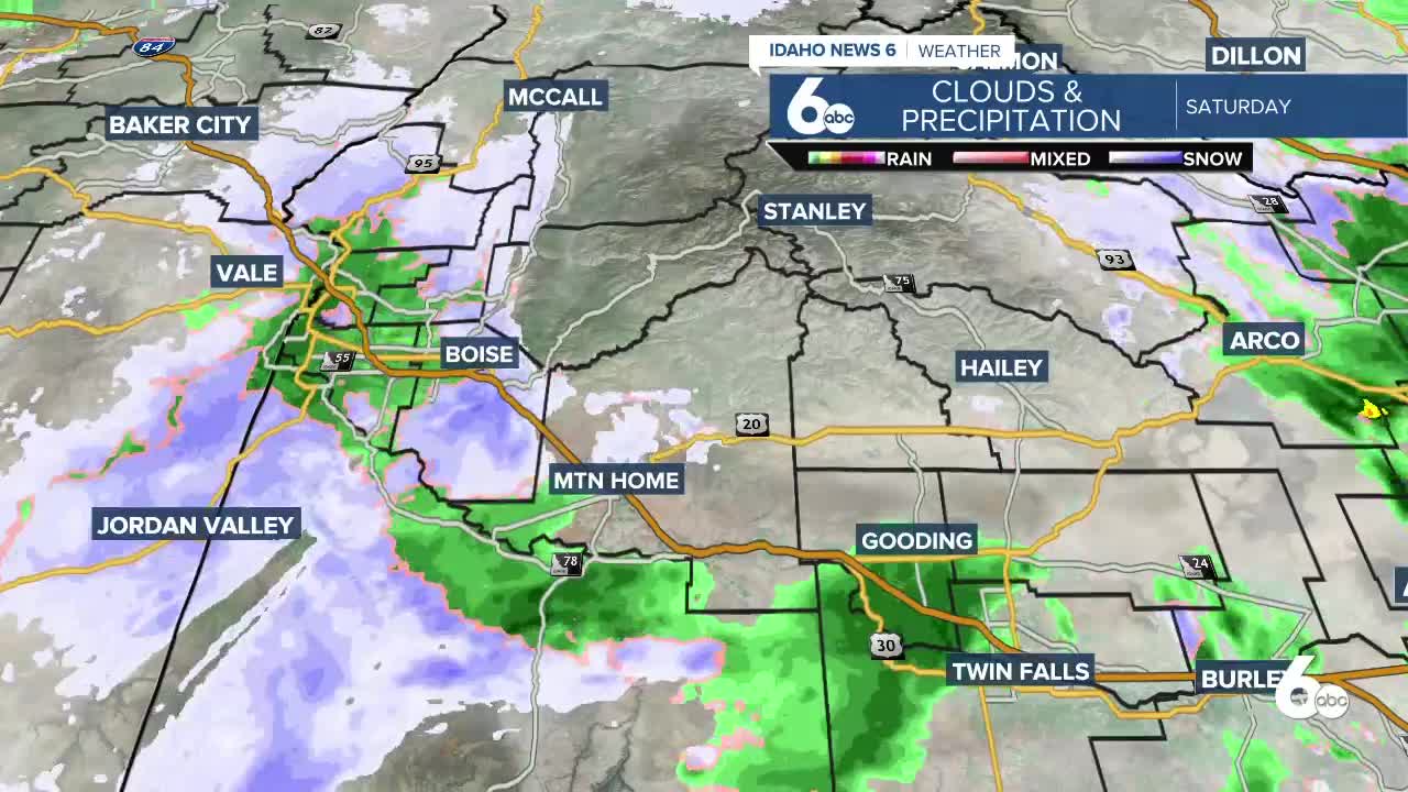 Frankie Katafias gives viewers a live look at the first snowfall of the season!