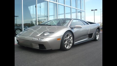 2001 Lamborghini Diablo 6.0 VT Start Up, Exhaust, and In Depth Review