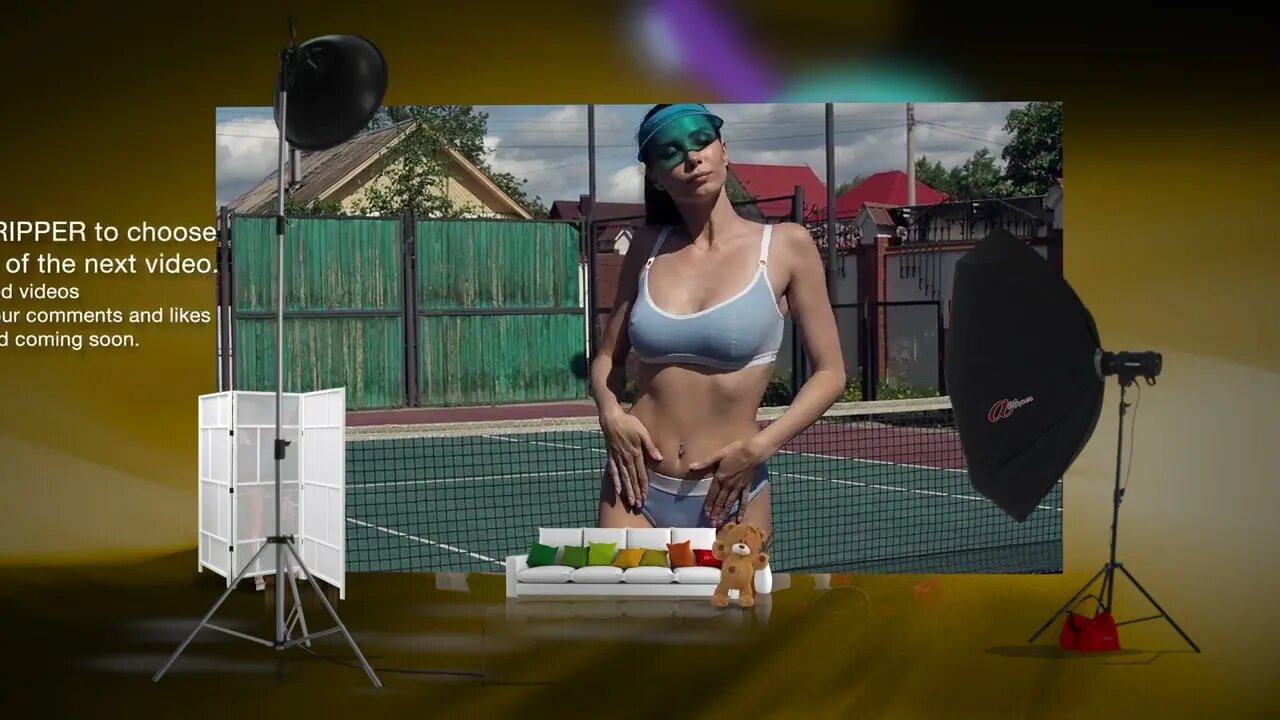 Tedtripper Casting #29 : Sport Tennis Girl Brunette