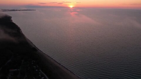 Flying Above The Clouds in Grand Marais, Michigan (Drone Footage)