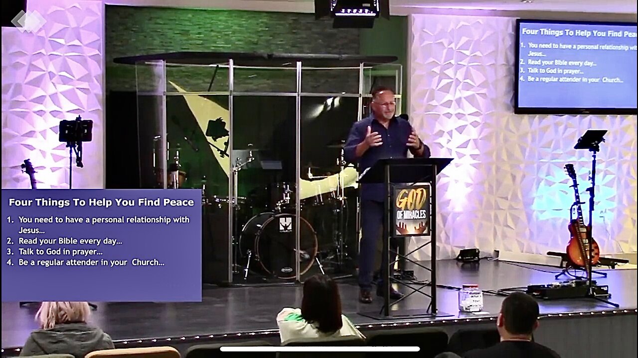 All In: We Find Our Peace In Jesus - 1 Peter 3:13-22