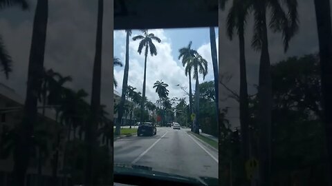 Driving in Miami