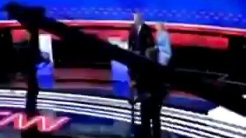 Jill Having To Guide Joe Down Stairs At The End Of The Debate: Absolute Disaster. No Way To Spin It.