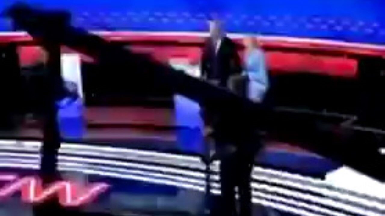 Jill Having To Guide Joe Down Stairs At The End Of The Debate: Absolute Disaster. No Way To Spin It.
