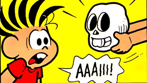 O MISTÉRIO DA CAVEIRA DENTUÇA - QUADRINHOS DA TURMA DA MÔNICA