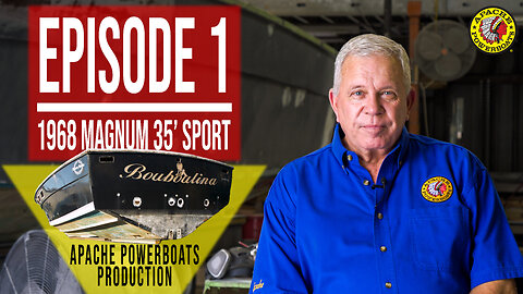 The 1968 Magnum 35' Sport Restoration Series - Episode 1