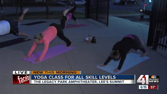 Yoga class for all skill levels in Lee's Summit