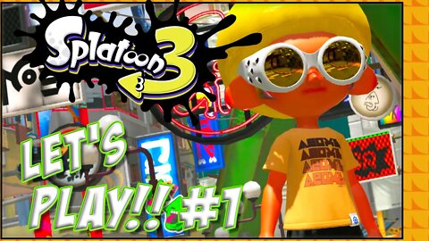 | Splatoon 3 Let's Play Part 1 | Speed Running!! |