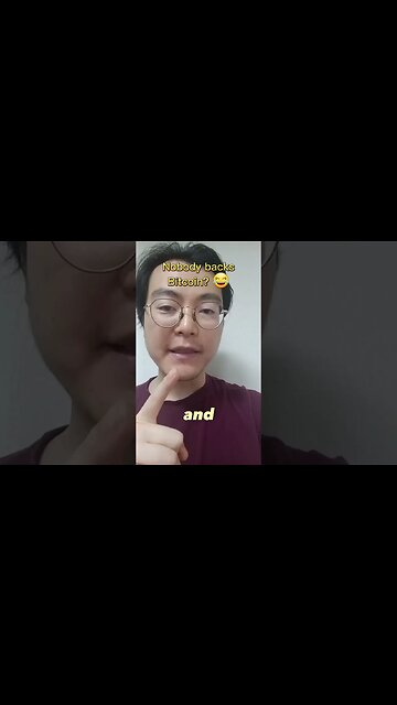 Nobody backs #bitcoin ? 🪙😂