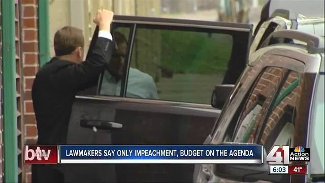 Lawmakers say only impeachment, budget on agenda