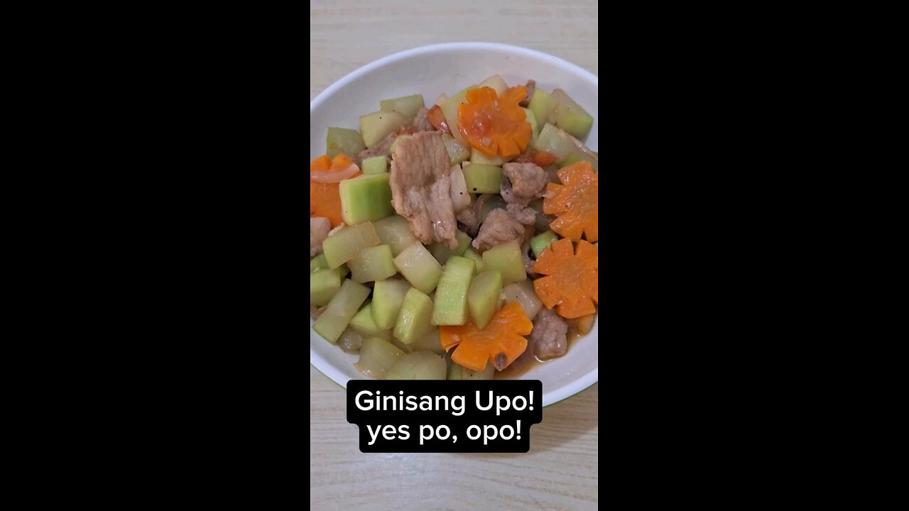 Ginisang Upo