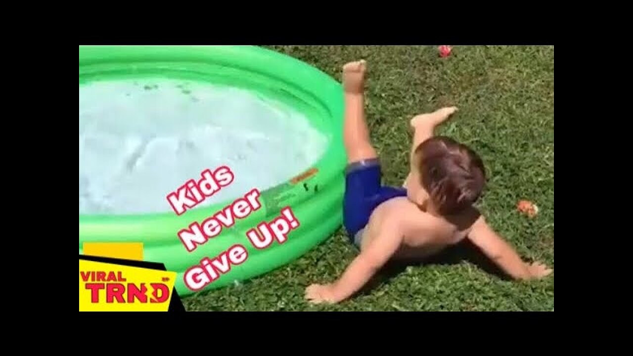 Kids Who Never Give Up Believe in Yourself Funny Video Viral TRND Videos