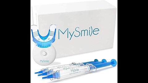 MySmile Teeth Whitening Kit with LED Light