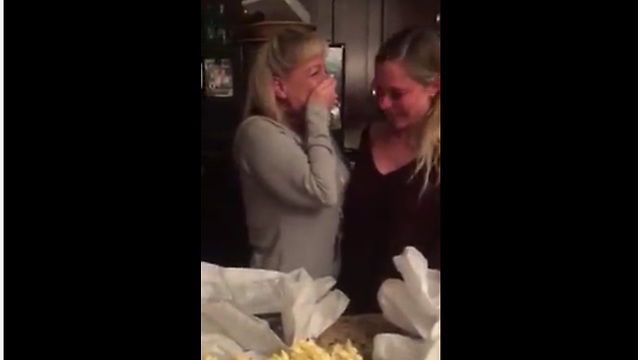 Heartwarming Christmas pregnancy surprise announcement