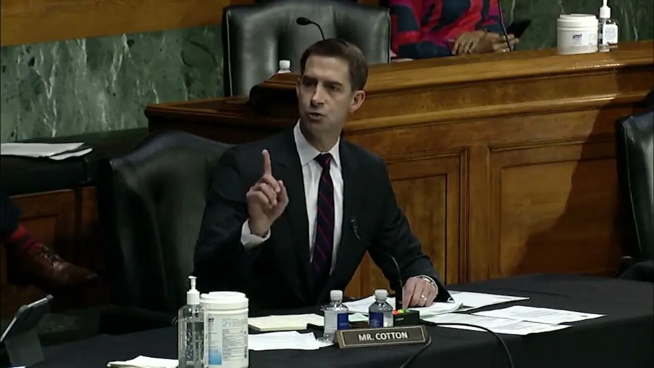 Sen. Cotton to Garland: Resign in Disgrace