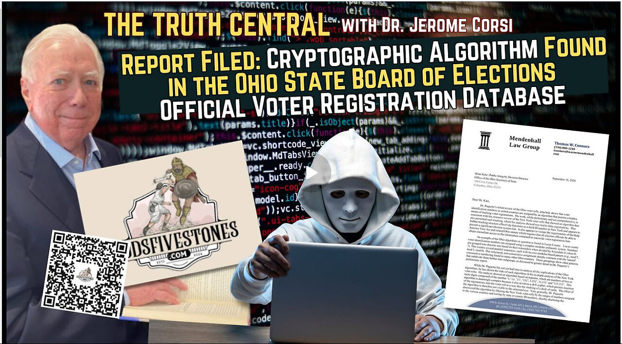 Report Filed: Cryptographic Algorithm Found in Ohio's Official Voter Registration Database