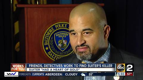 Battling emotion and duty Suiter's colleagues, friends continue to search for his killer