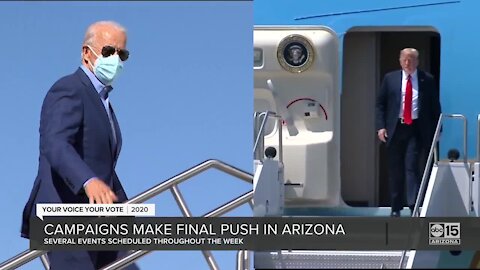 Countdown to Election Day: Campaigns focus on Arizona