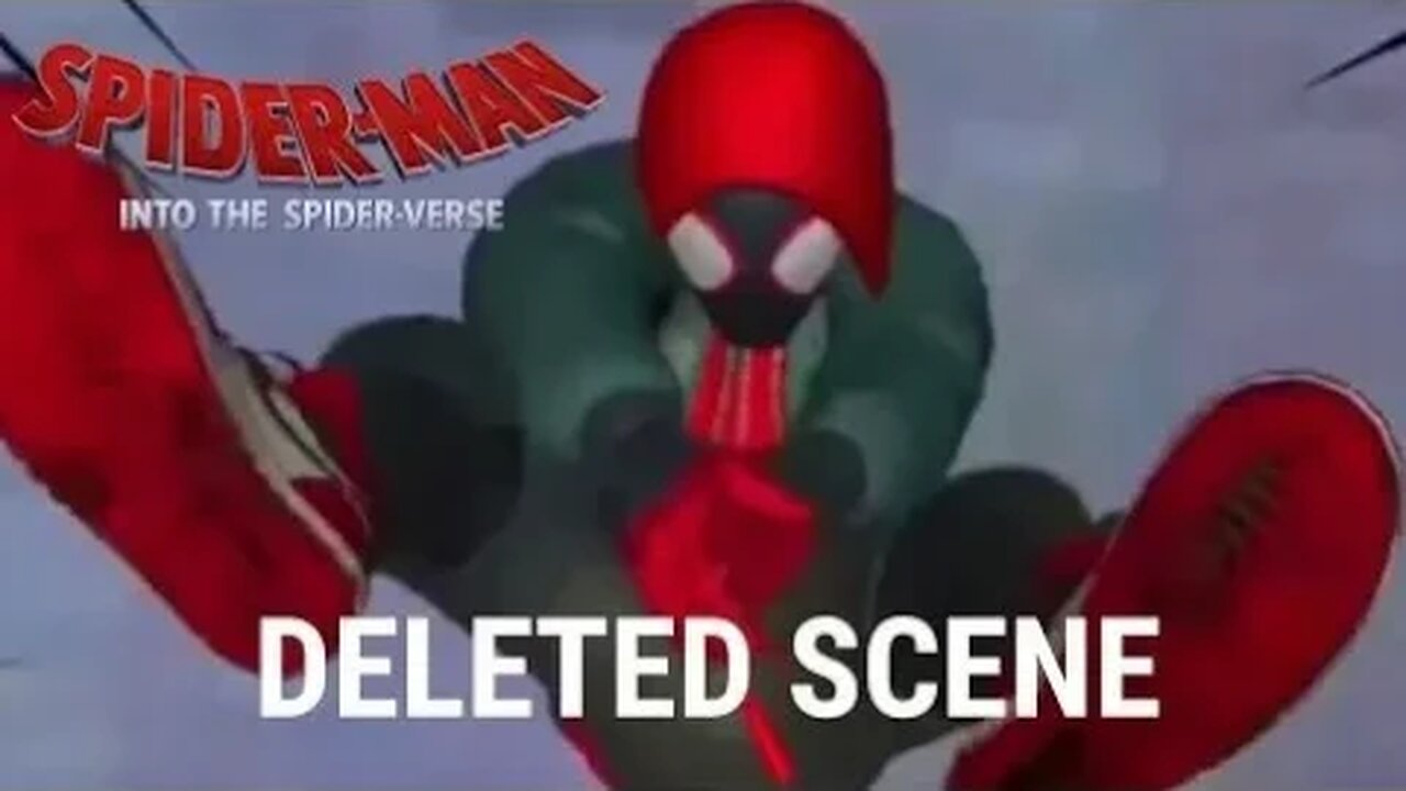 DELETED SCENE | from Spider man Into The Spider Verse