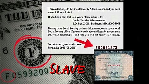 Jordan Maxwell Birth Certificate/Social Security Number - KILLUMINATI13420