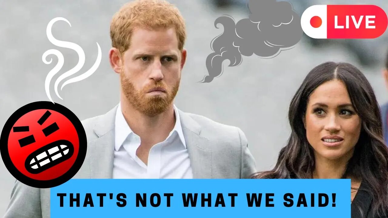 Harry & Meghan Release Statement COMPLAINING and EXPLAINING !