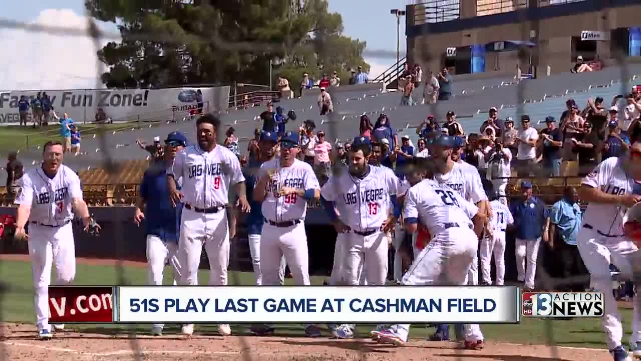 Last game for Las Vegas 51s at Cashman Field