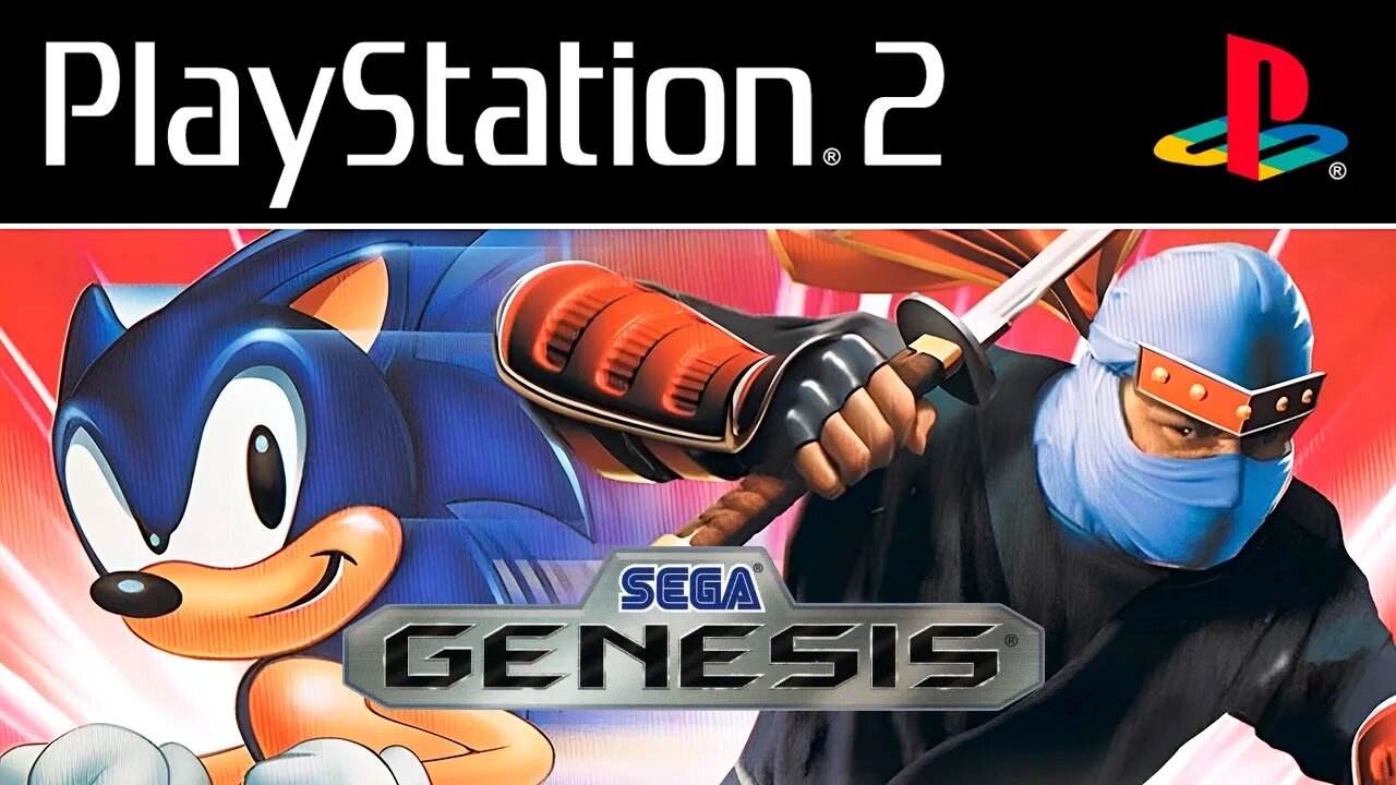 SEGA GENESIS COLLECTION - O JOGO DE PS2 E PSP