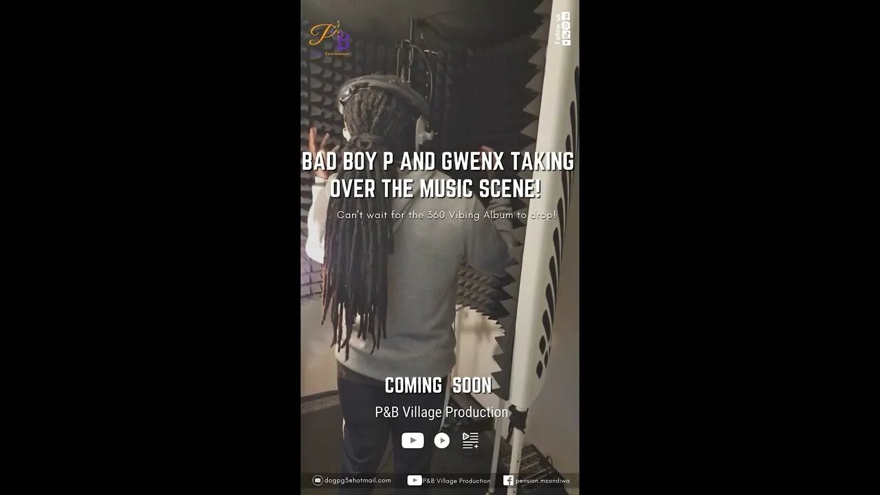 Bad Boy P and GwenX taking over the music scene! #BadBoyPGwenX #ComingSoon #BadBoyP #Gwenxa