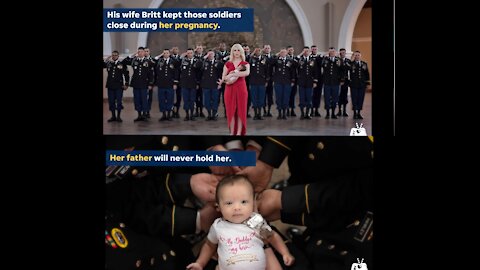 Fallen soldier's Army battalion embraces the baby girl he never got to meet