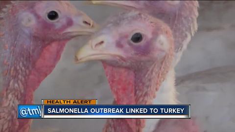 Salmonella outbreak linked to turkey