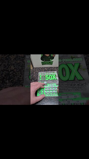50X Lottery Ticket #shorts #lottery