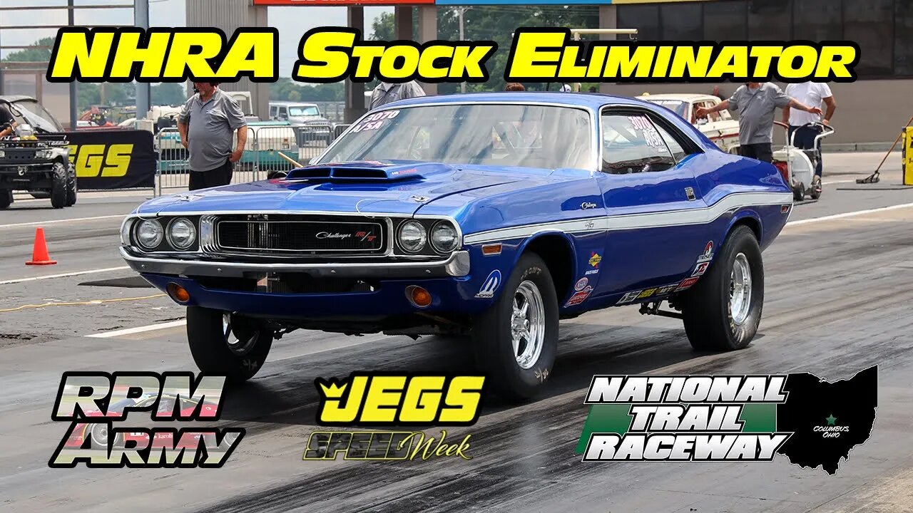 NHRA Stock Eliminator Drag Racing JEGS SPEEDWeek National Trail Raceway