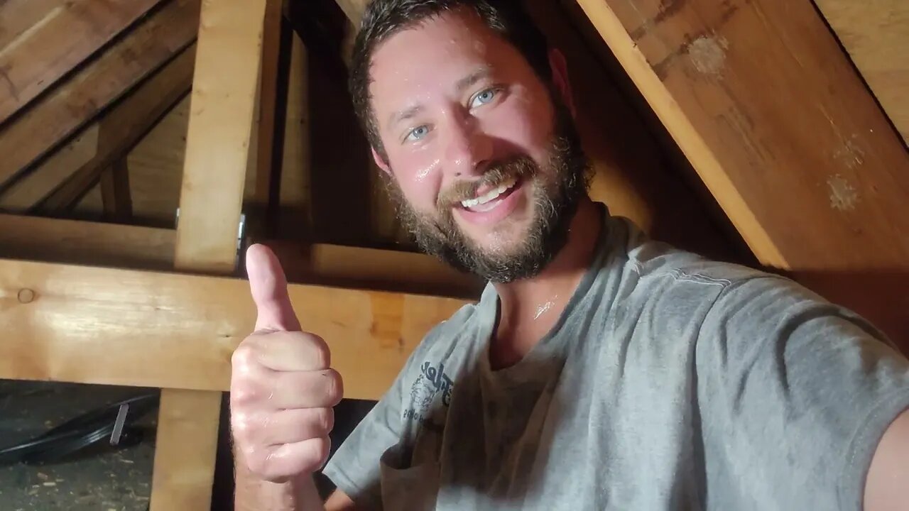 What HVAC Technicians do in the Summer? #hvac #hot #attic