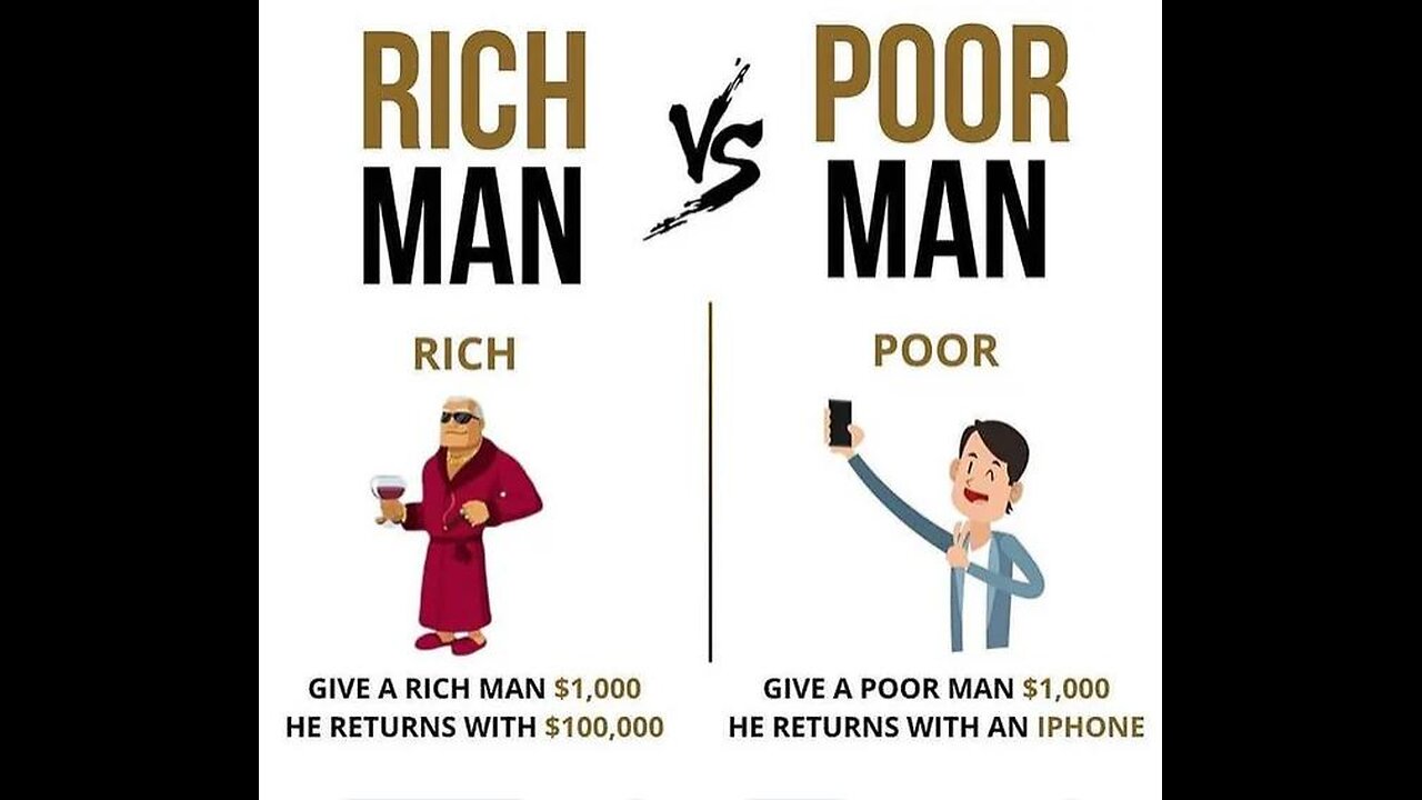 Rich vs Poor: A Tale of Mindsets