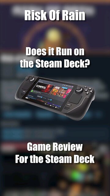 Risk Of Rain on the Steam Deck