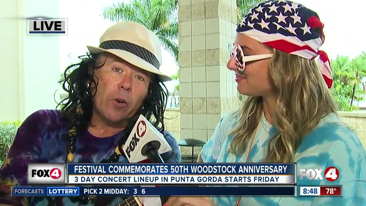 Festival in Punta Gorda commemorates 50th Woodstock anniversary