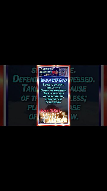 JUL 21, 2023 | Spreading KINDNESS and JUSTICE On National Be Someone Day, Just Like in Isaiah 1:17!