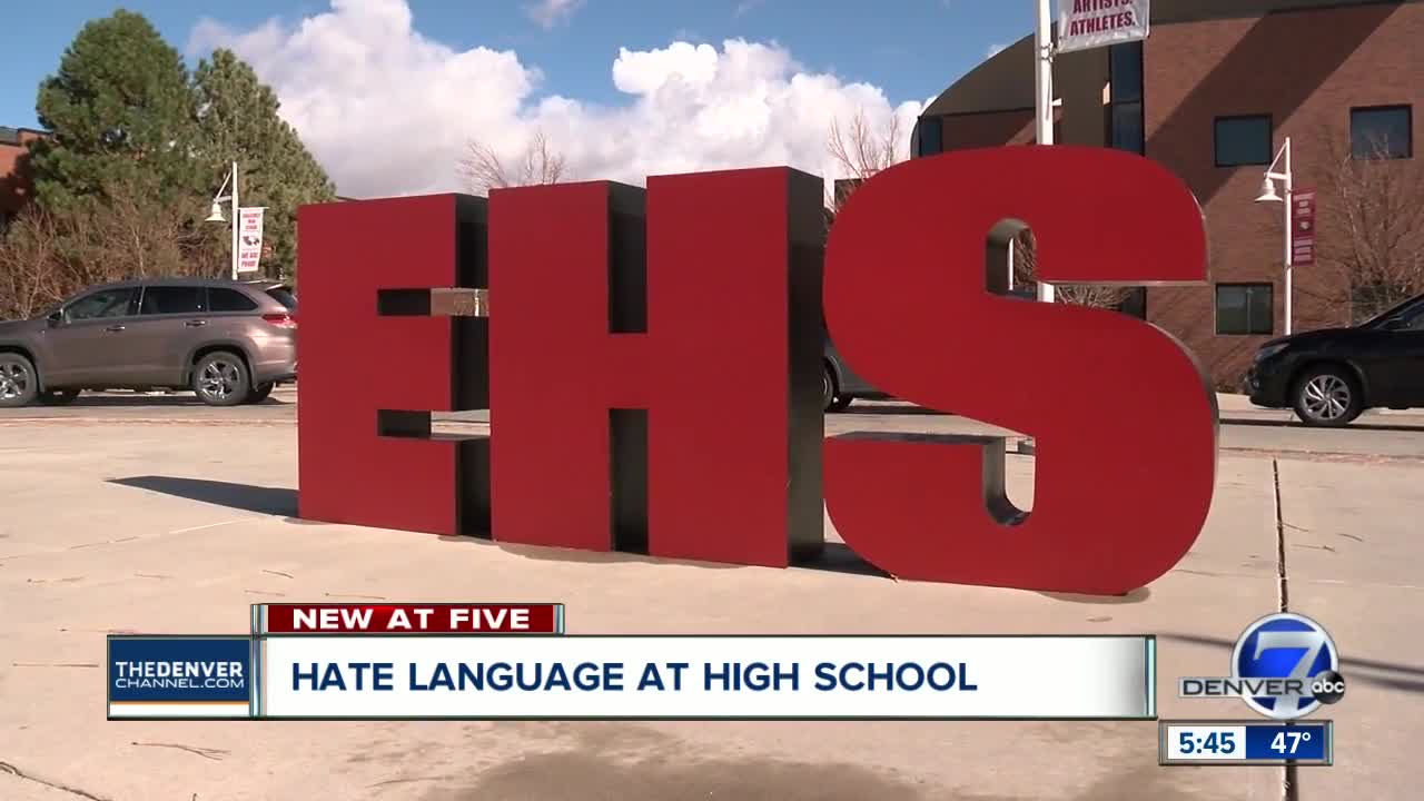 Hate language on Eaglecrest HS bathroom walls under investigation