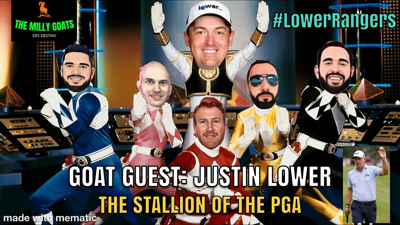 GOAT GUEST: PGA Stallion, Justin Lower Joins the Show!