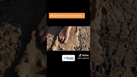 Mud Feels So Good Between my Toes #muddy #mud #barefoot #toes #feet