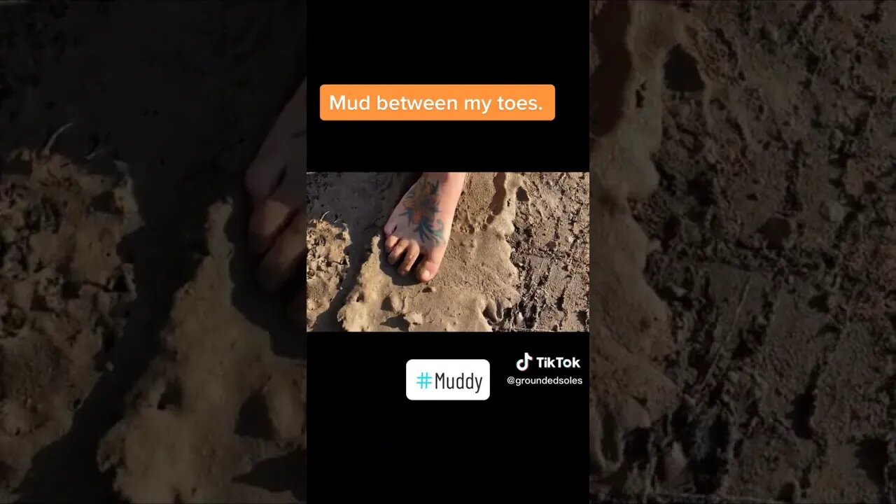 Mud Feels So Good Between my Toes #muddy #mud #barefoot #toes #feet