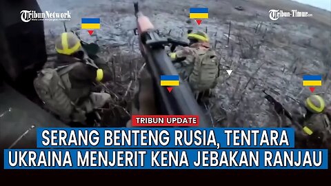 FULL Mengerikan! Beginilah Penampakan Pertempuran Jarak Dekat Antara Ukraina Melawan Rusia