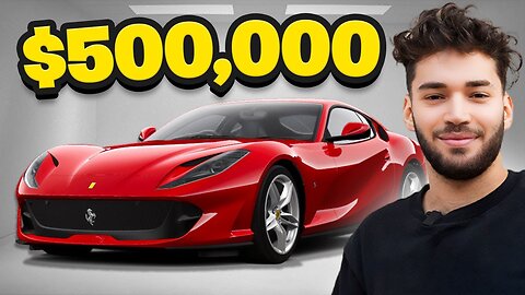 Adin Ross BRAND NEW $500,000 Ferrari 812