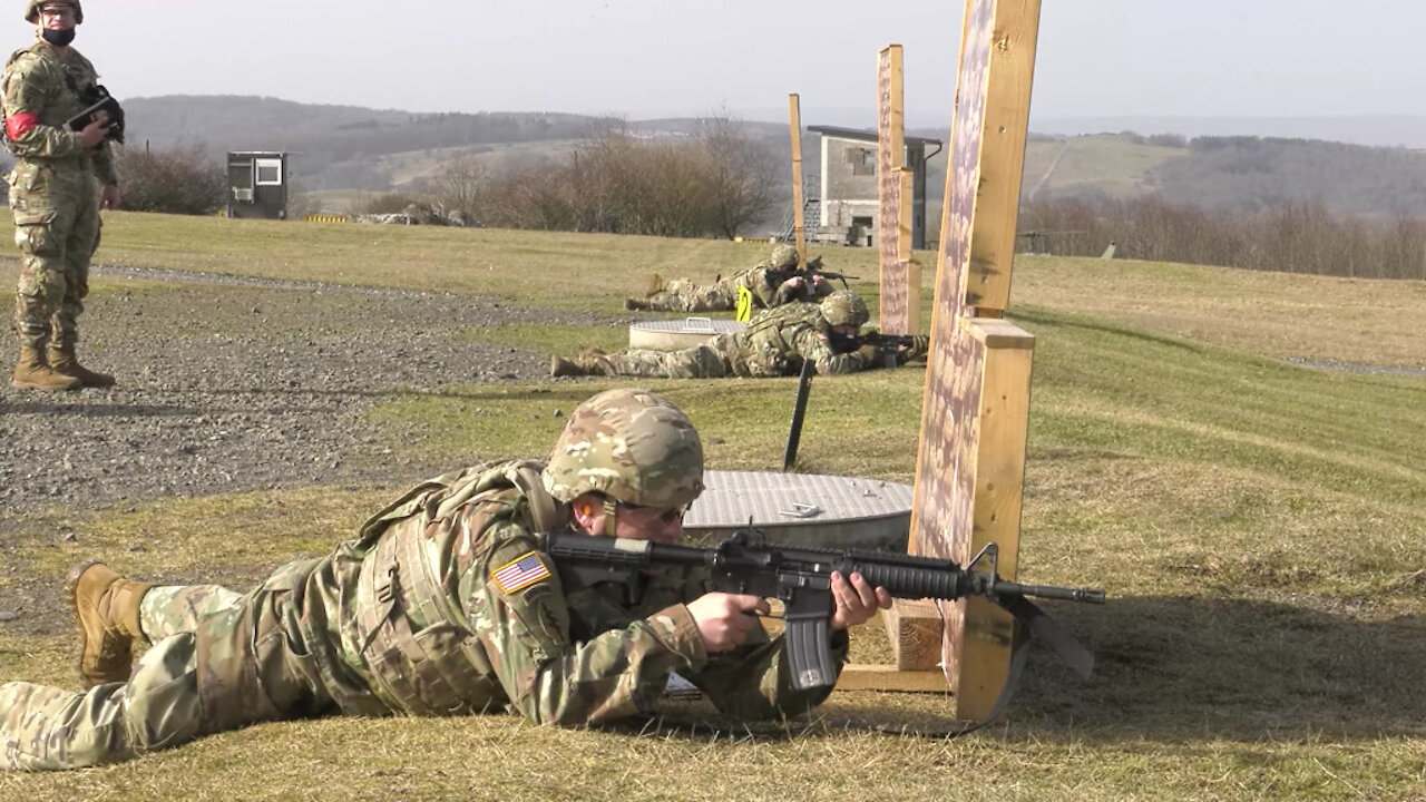 Live Fire with M4 Carbine